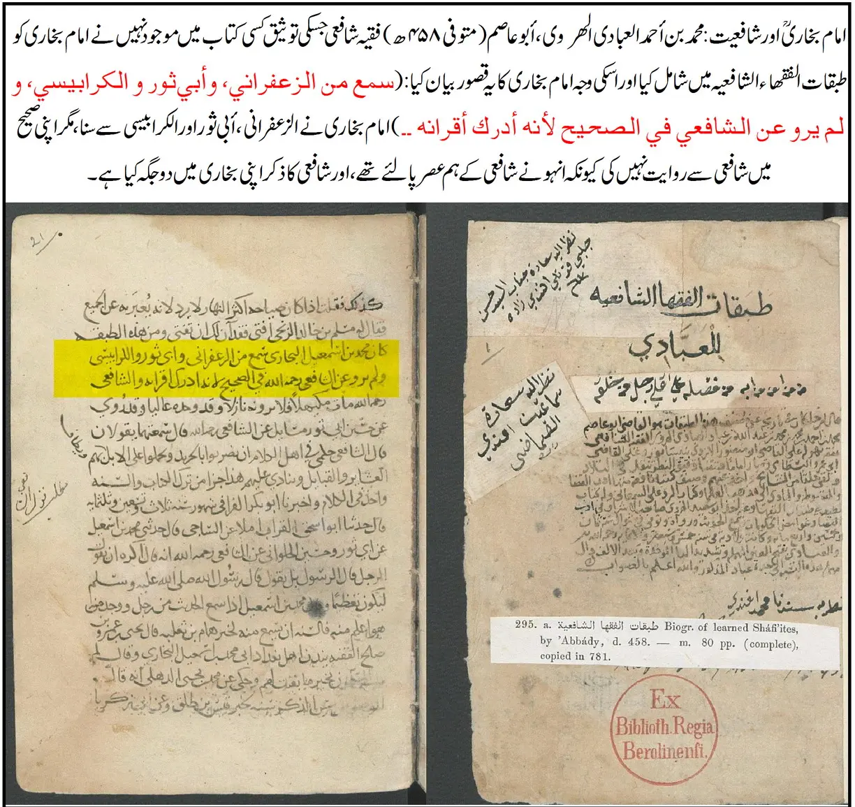 کیا امام بخاری شافعی مقلد تھے یا ایک ثقہ، مجتہد مطلق – 03 کیا امام بخاری شافعی مقلد تھے یا ایک ثقہ، مجتہد مطلق – 03