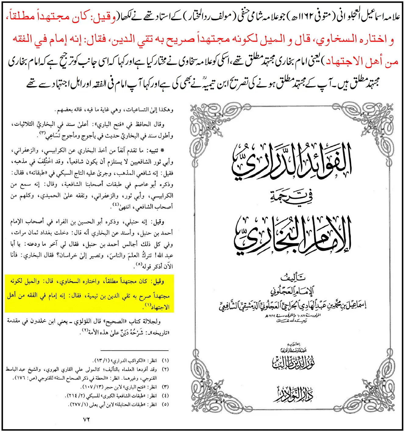 کیا امام بخاری شافعی مقلد تھے یا ایک ثقہ، مجتہد مطلق – 17 کیا امام بخاری شافعی مقلد تھے یا ایک ثقہ، مجتہد مطلق – 17