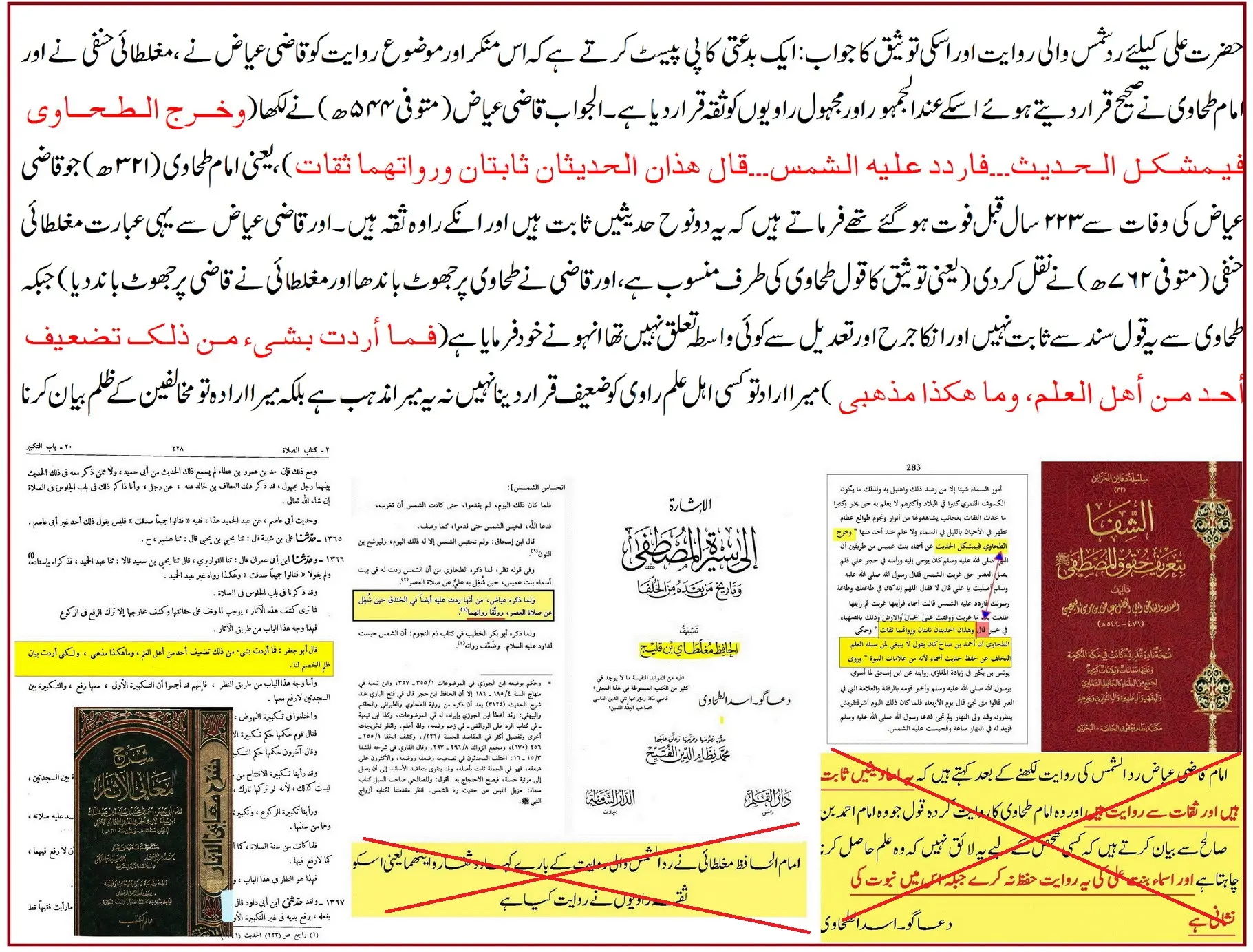 حضرت علیؓ کے لئے سورج کی واپسی: اسانید اور ائمہ کی تحقیق – 23