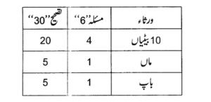 تصحیح وراثت: لغوی معنی، تعریف اور اصول – ۲