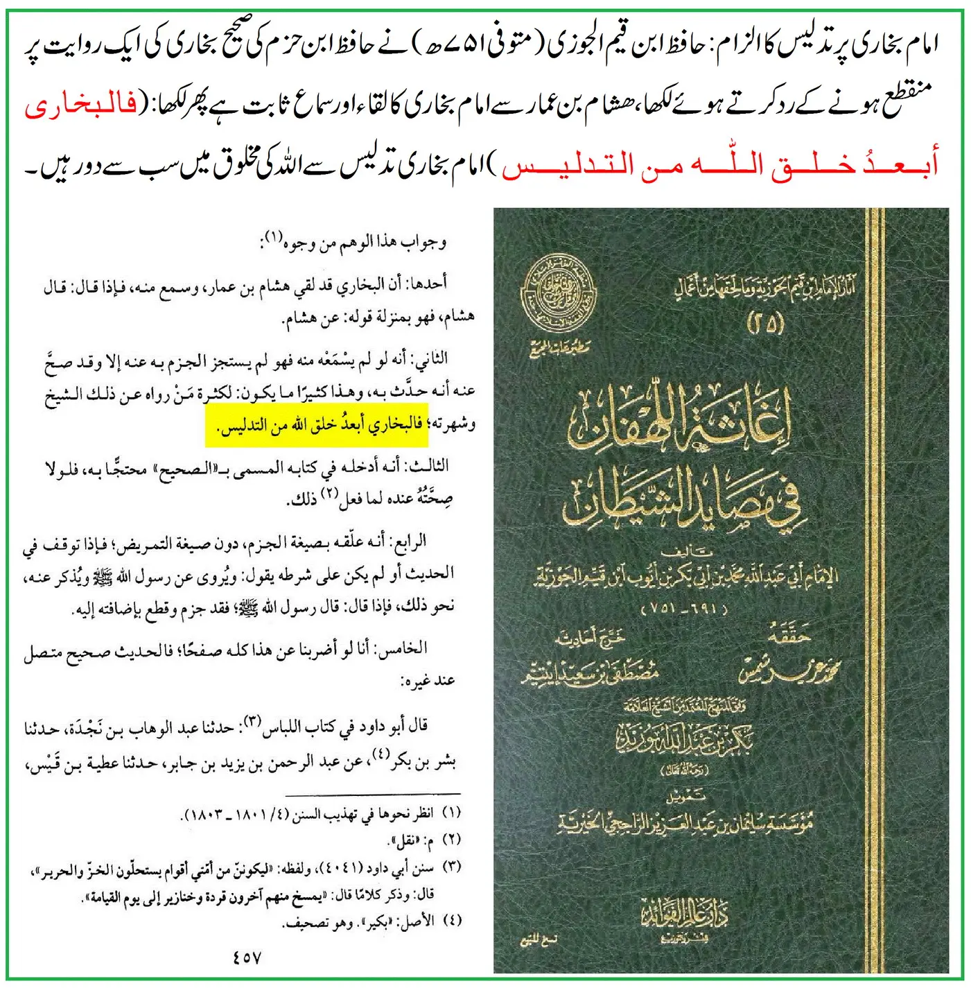 کیا امام بخاری مدلس تھے؟ ائمہ کی گواہیاں – 004 کیا امام بخاری مدلس تھے؟ ائمہ کی گواہیاں – 004