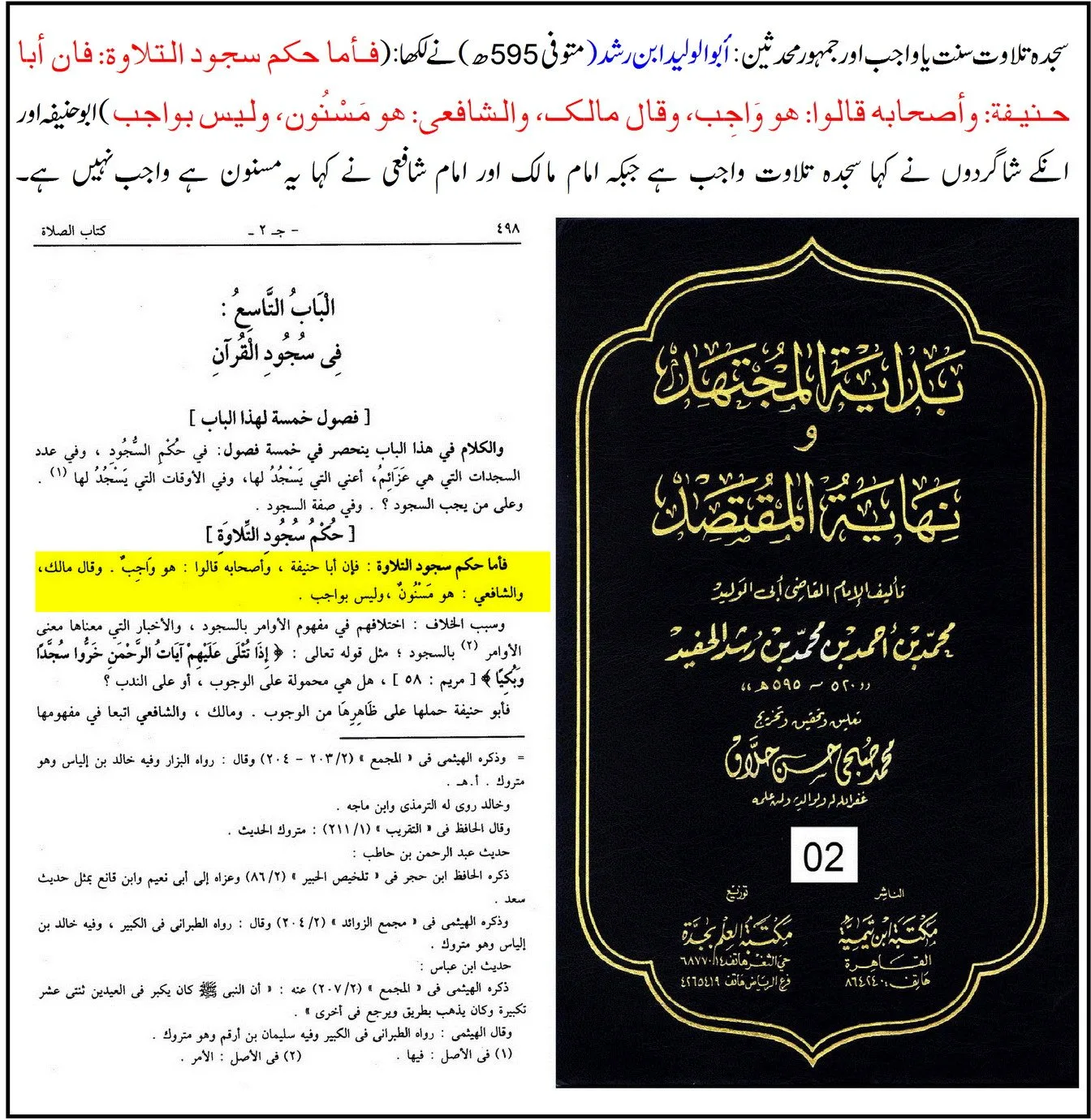 سجدہ تلاوت واجب نہیں – 18 دلائل – 11