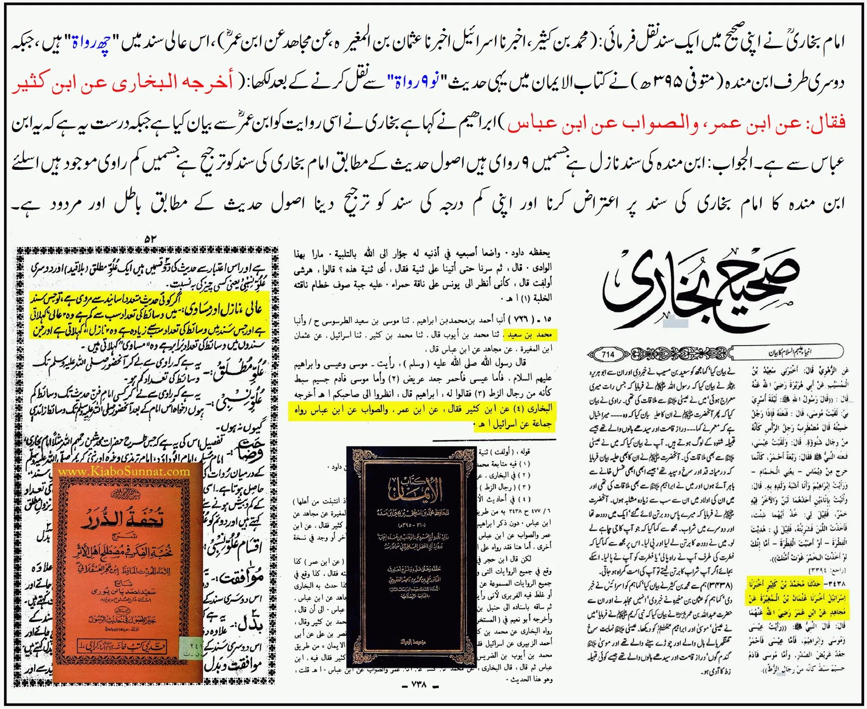 امام بخاری سے فاحش غلطیاں سرزد ہونے کا الزام اور اس کی حقیقت – 02